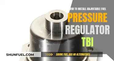 Adjustable Fuel Pressure Regulator Installation Guide for TBI Engines