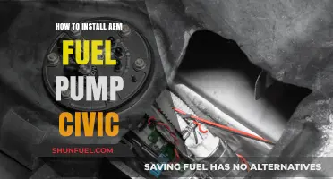 Step-by-Step Guide to Installing an AEM Fuel Pump in Your Civic