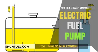 Step-by-Step Guide to Installing an Aftermarket Electric Fuel Pump