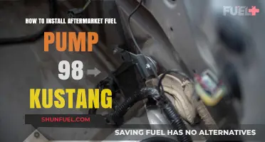 Installing an Aftermarket Fuel Pump in a 1998 Mustang: Step-by-Step Guide