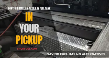 Auxiliary Fuel Tank Installation: A Guide for Your Pickup