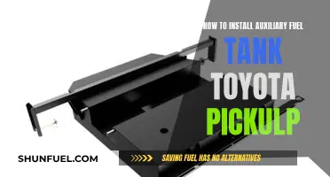 Auxiliary Fuel Tank Installation Guide for Toyota Pickups