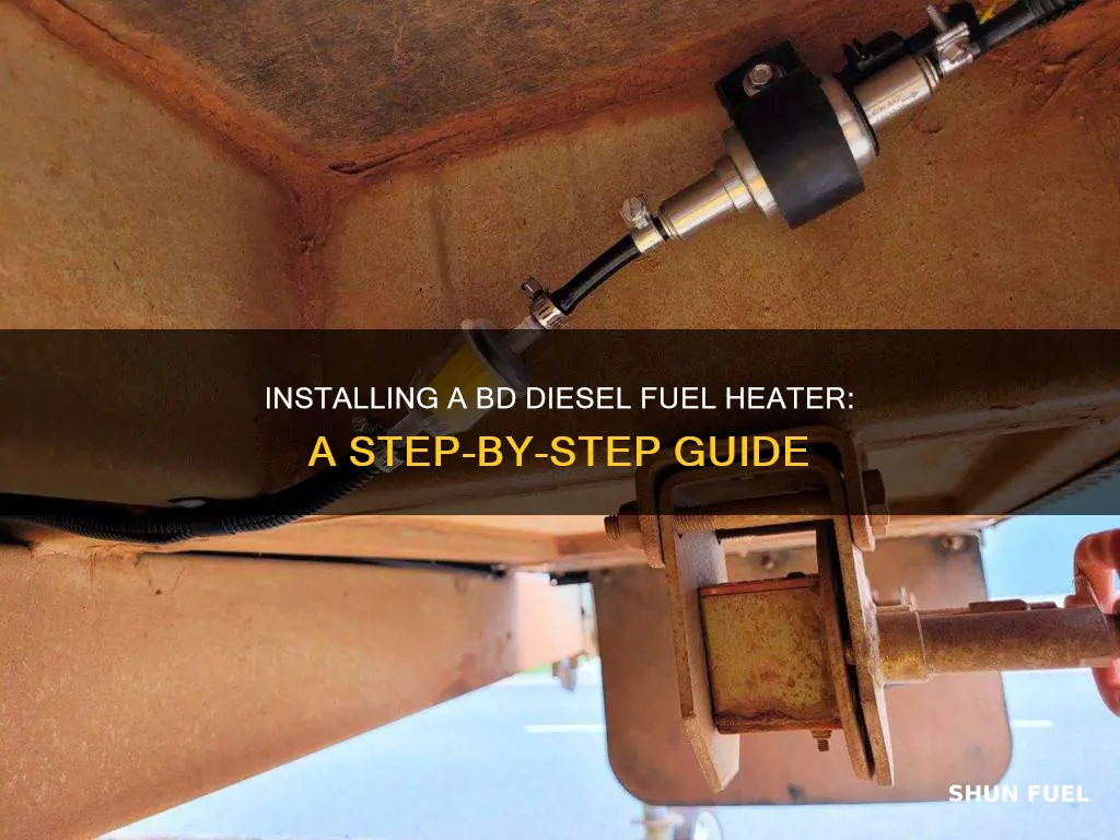how to install bd diesel fuel heater