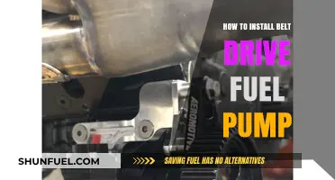 Step-by-Step Guide to Installing a Belt Drive Fuel Pump