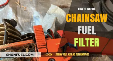 Installing a Chainsaw Fuel Filter: A Step-by-Step Guide