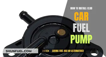 Club Car Fuel Pump Installation: A Step-by-Step Guide