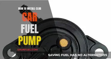 Installing a Club Car Fuel Pump: A Step-by-Step Guide