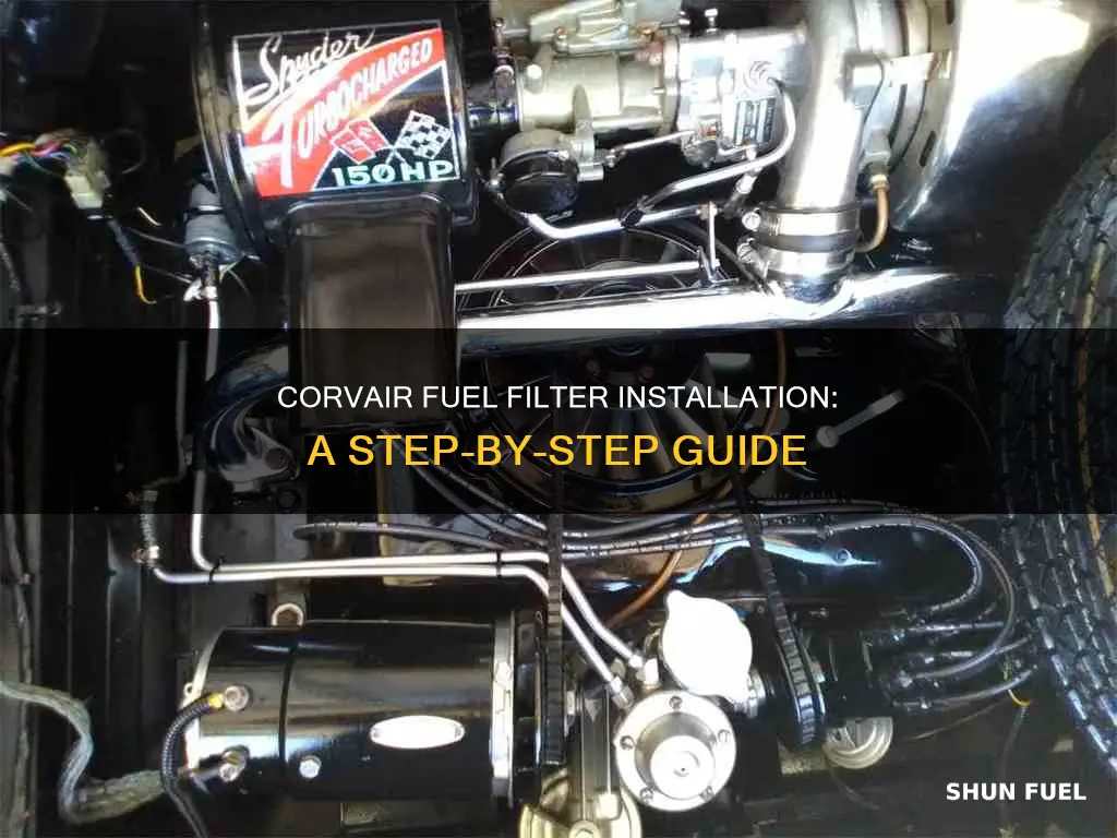 how to install corvair fuel filter