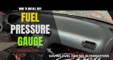 Installing a Defi Fuel Pressure Gauge: A Step-by-Step Guide