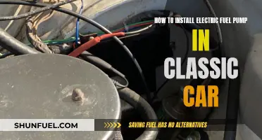 Retro Revival: Electric Fuel Pump Installation Guide for Classic Cars