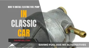 Classic Car Upgrade: Installing an Electric Fuel Pump