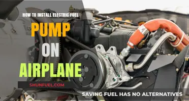 Installing an Electric Fuel Pump on Your Airplane: A Step-by-Step Guide