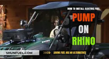 Easy Electric Fuel Pump Installation Guide for Your Rhino ATV