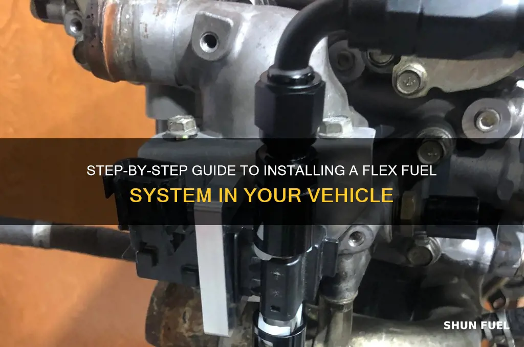 how to install flex fuel
