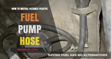 Easy Guide to Installing Flexible Plastic Fuel Pump Hose