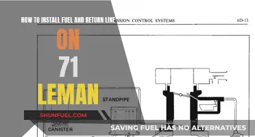 Fuel and Return Line Installation: A Guide for 71 Le Mans Enthusiasts