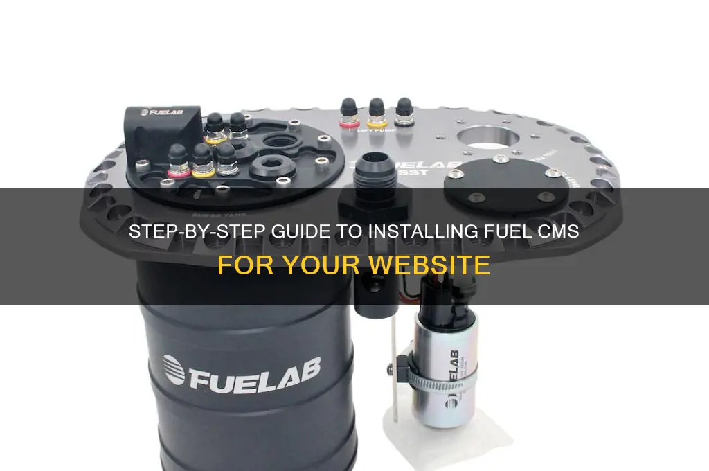 how to install fuel cms