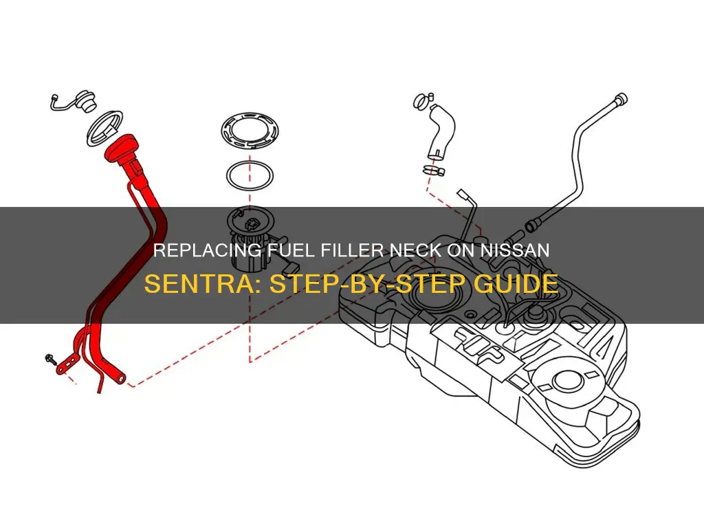 how to install fuel filler neck replacement on nissan sentra