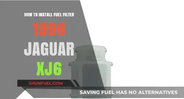 Jaguar XJ6 Fuel Filter Installation Guide