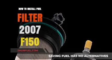 Easy Fuel Filter Installation Guide for 2007 F150