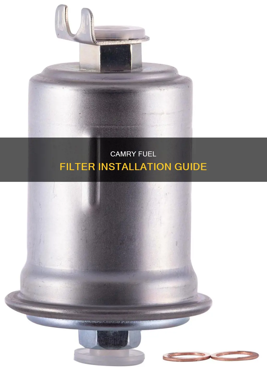 how to install fuel filter 98 camry