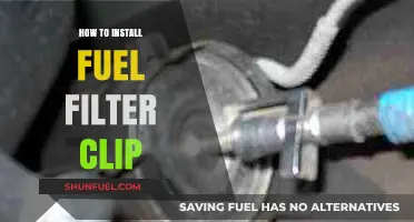 Easy Fuel Filter Clip Installation Guide