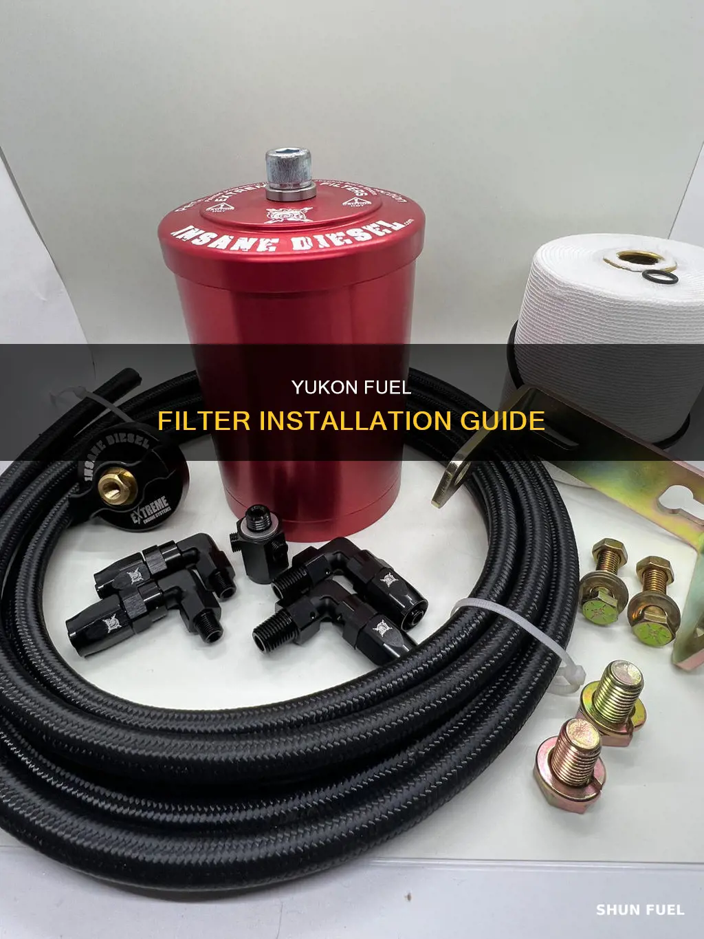 how to install fuel filter for 2002 gmc yukon