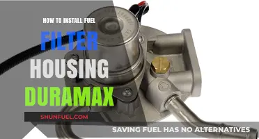 Fuel Filter Housing Installation Guide for Duramax Engines