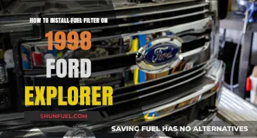 Exploring Fuel Filter Installation in a 1998 Ford Explorer
