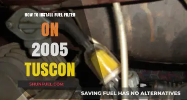 Guide to Installing a Fuel Filter in a 2005 Tucson