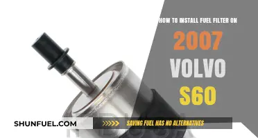 Volvo S60 Fuel Filter Installation Guide