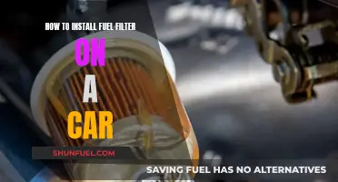Fuel Filter Installation: A Step-by-Step Guide for Your Car