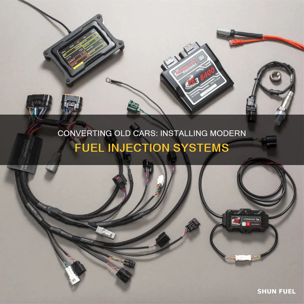 how to install fuel injected on a old car