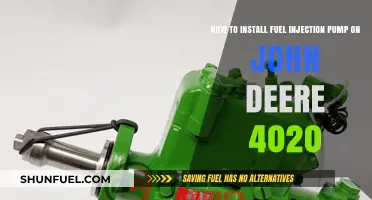 Step-by-Step Guide to Installing a Fuel Injection Pump on John Deere 4020