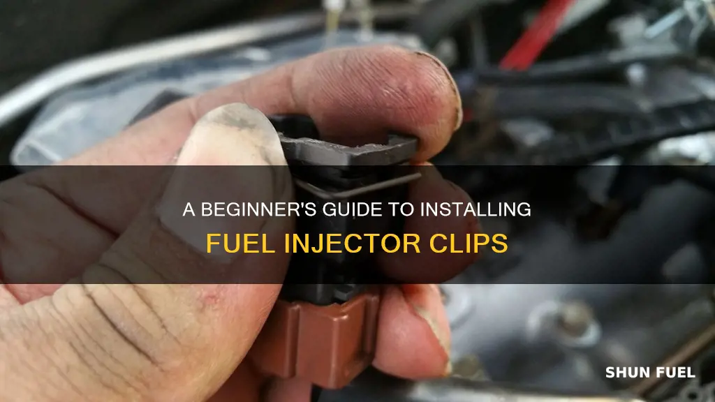how to install fuel injector clips