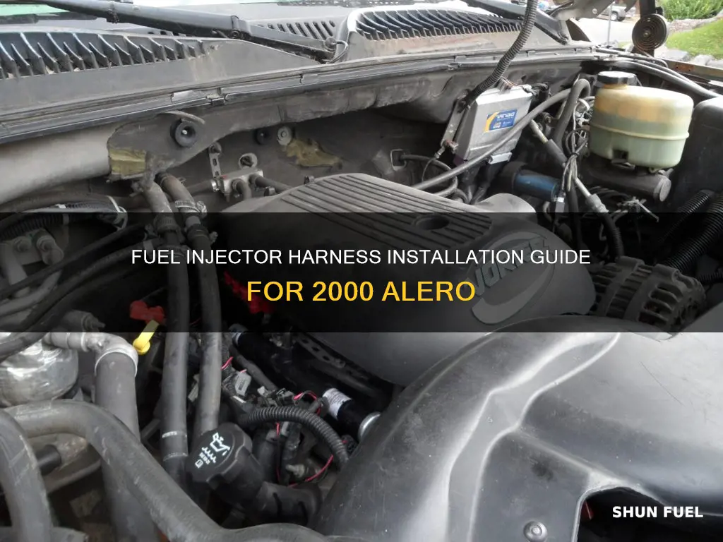 how to install fuel injector harness on 2000 oldsmobile alero