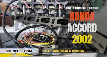 Fuel Injector Installation Guide for 2002 Honda Accord