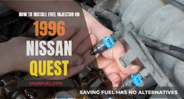 Installing Fuel Injectors: 1996 Nissan Quest Guide