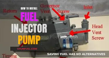 A Step-by-Step Guide to Installing a Fuel Injector Pump
