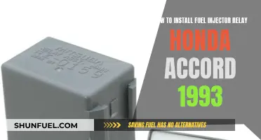Installing a Fuel Injector Relay in a 1993 Honda Accord