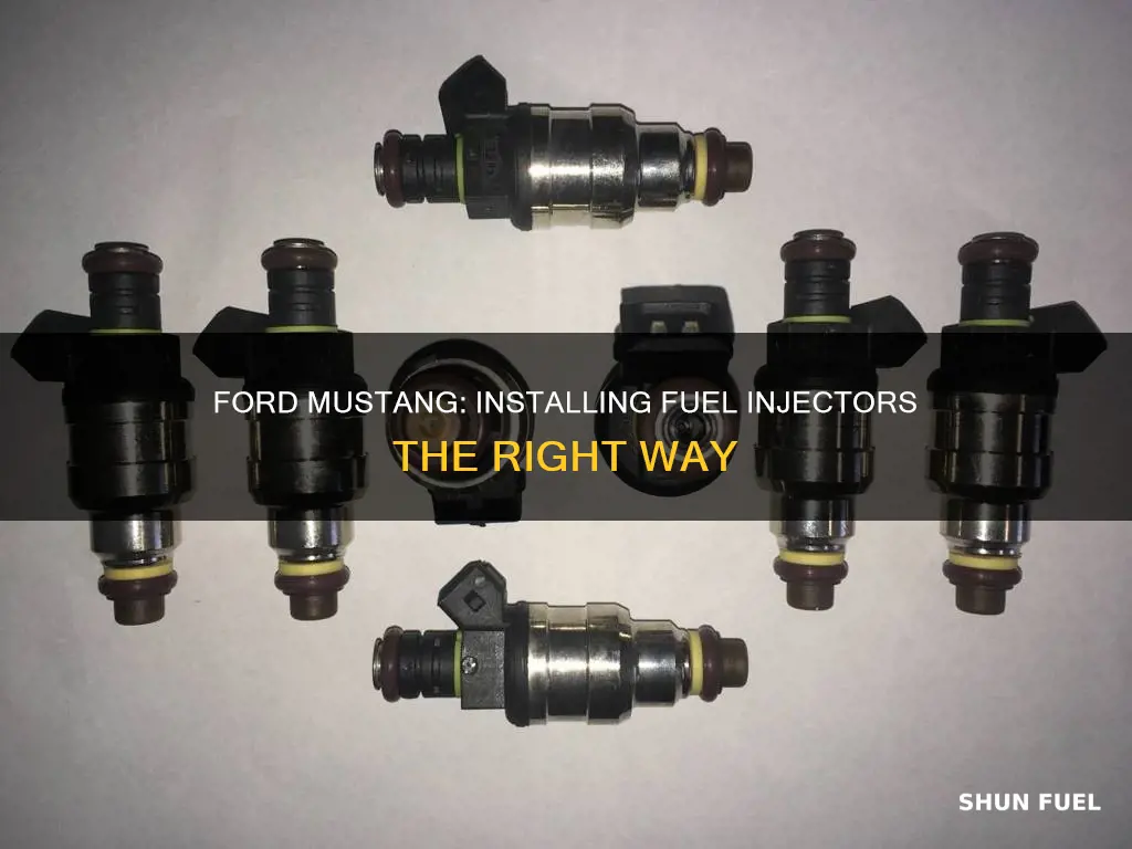 how to install fuel injectors ford mustang