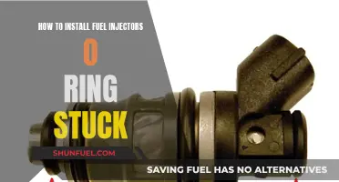 Replacing Fuel Injector O-Rings: Unsticking and Installing Guide