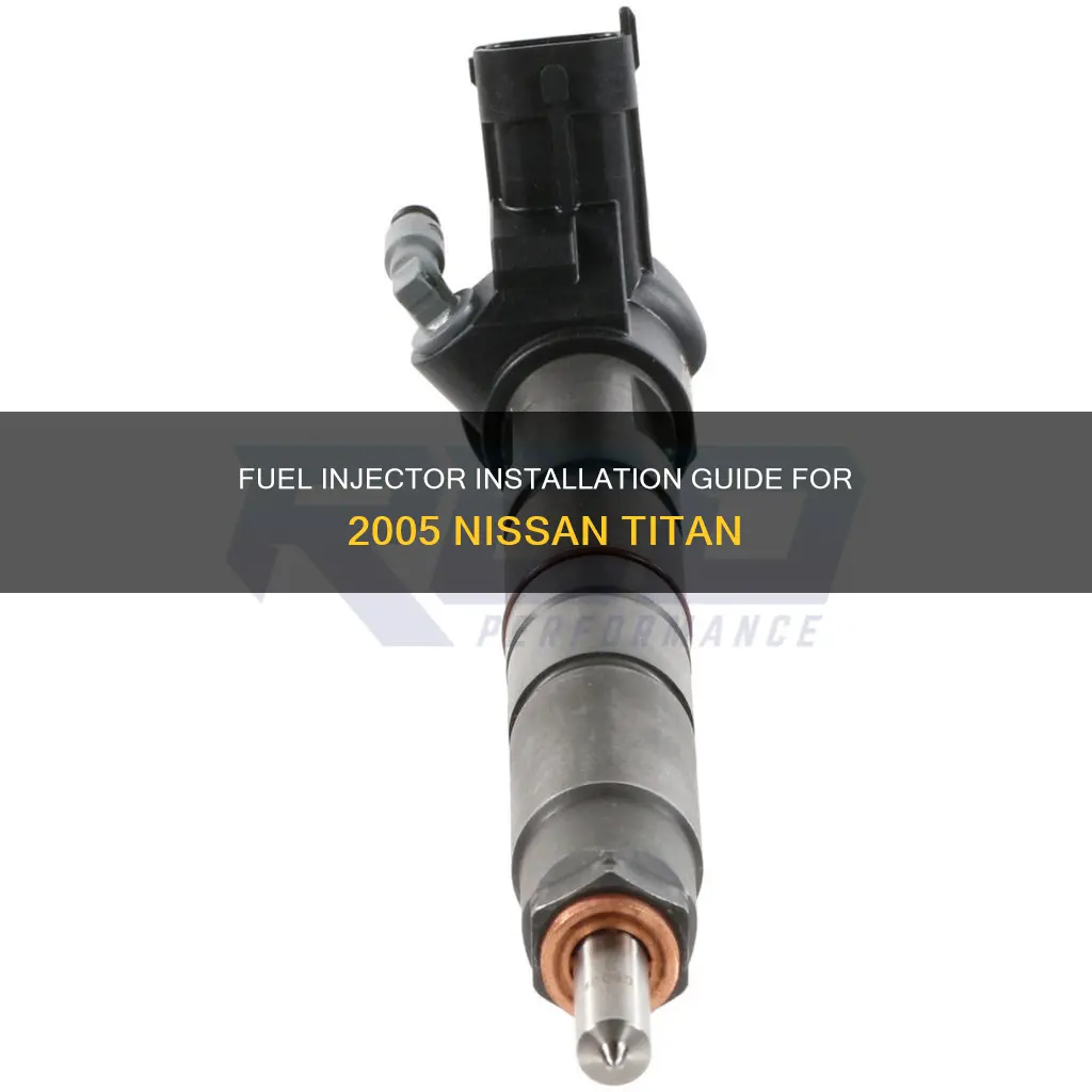 how to install fuel injectors on 2005 nissan titan