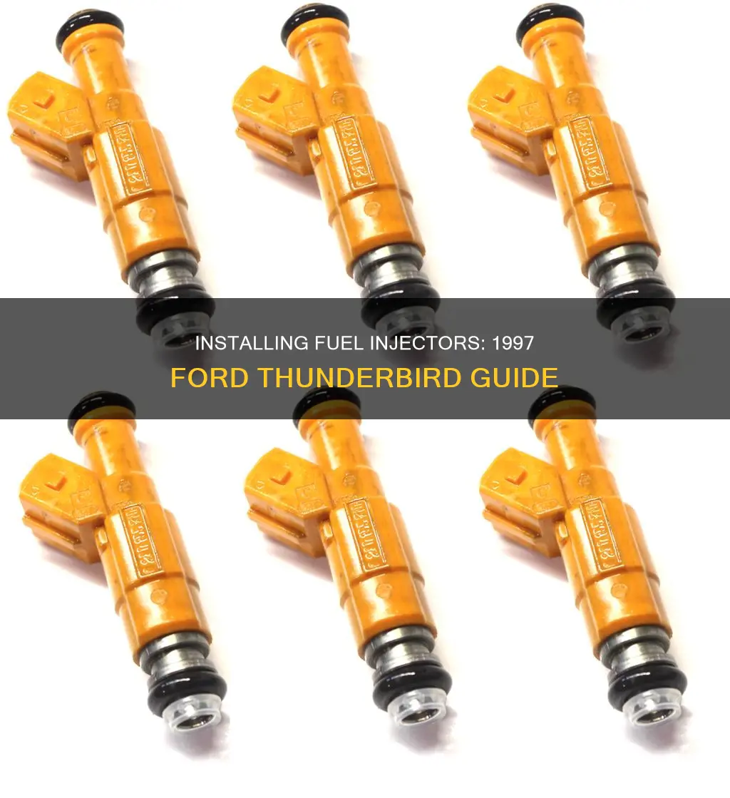 how to install fuel injectors on a 1997 ford thunderbird