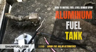 Fuel Level Sender Installation Guide for Spun Aluminum Tanks
