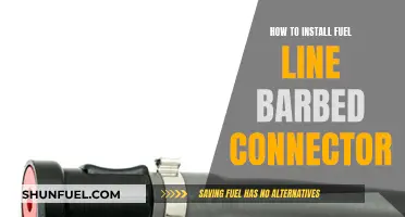 Fuel Line Barbed Connector: Installation Guide for Beginners