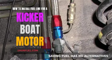 Fuel Line Installation Guide for Kicker Boat Motors