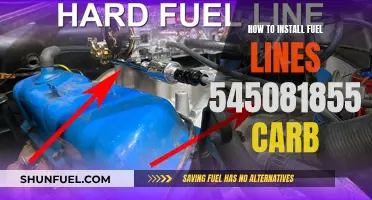 Fuel Line Installation: A Step-by-Step Guide for 545081855 Carb Models