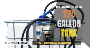 Installing Fuel Lines: 275-Gallon Tank Guide