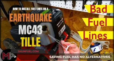 Earthquake MC43 Fuel Line Installation: A Step-by-Step Guide